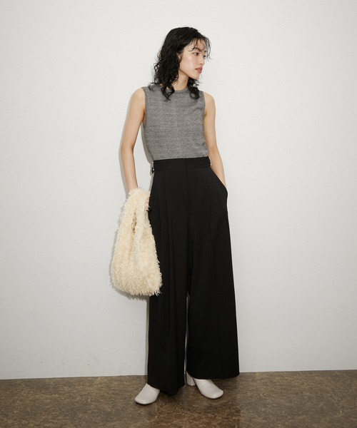 ADAM ET ROPE'(アダムエロペ)の「【サステナブル】フリンジトート(ハンドバッグ・レディース・ブラック/ホワイト/ブルー系その他5/ブラウン・FREE)」の12枚目の写真