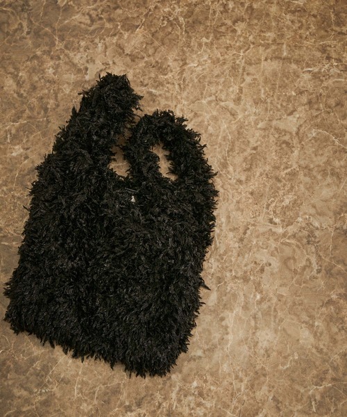 ADAM ET ROPE'(アダムエロペ)の「【サステナブル】フリンジトート(ハンドバッグ・レディース・ブラック/ホワイト/ブルー系その他5/ブラウン・FREE)」の14枚目の写真