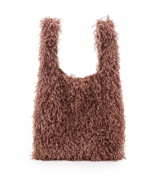 ADAM ET ROPE'(アダムエロペ)の「【サステナブル】フリンジトート(ハンドバッグ・レディース・ブラック/ホワイト/ブルー系その他5/ブラウン・FREE)」の7枚目の写真