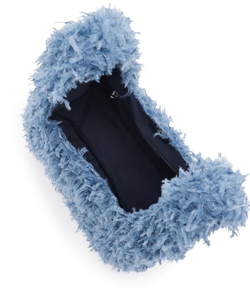 ADAM ET ROPE'(アダムエロペ)の「【サステナブル】フリンジトート(ハンドバッグ・レディース・ブラック/ホワイト/ブルー系その他5/ブラウン・FREE)」の10枚目の写真