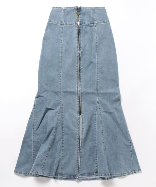 one way（ワンウェイ）の「FRONTジップデニムマーメイドスカート　※別ページにて販売中！（5843091560）（デニムスカート・レディース・ブラック/ブルー/ダークブルー/ライトブルー・FREE）」の17枚目の写真