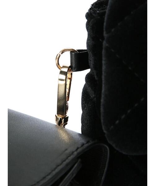 Te chichi(テチチ)の「キルティングチェーンバッグ(ハンドバッグ・レディース・グリーン/ゴールド/ブラック・F)」の17枚目の写真