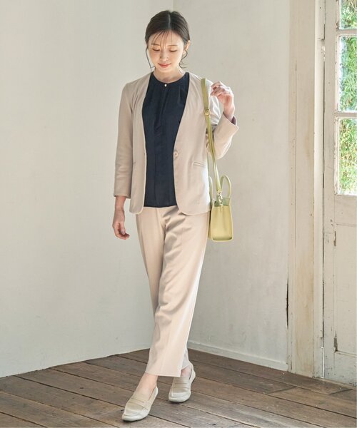 ikka(イッカ)の「GOKU楽 PU2WAYトートショルダーバッグ(ショルダーバッグ・レディース・グリーン/ベージュ/マスタード/ブラック/グレー/オフホワイト/ライム・FREE)」の13枚目の写真
