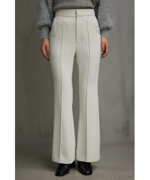 AZUL by moussy(アズールバイマウジー)の「カットジョーゼットフレアパンツ(その他パンツ・レディース・ブラック/ライトベージュ・SMALL/MEDIUM)」の15枚目の写真