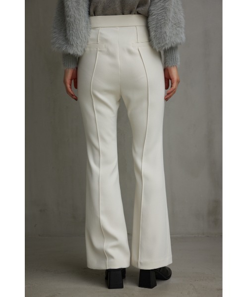 AZUL by moussy(アズールバイマウジー)の「カットジョーゼットフレアパンツ(その他パンツ・レディース・ブラック/ライトベージュ・SMALL/MEDIUM)」の17枚目の写真