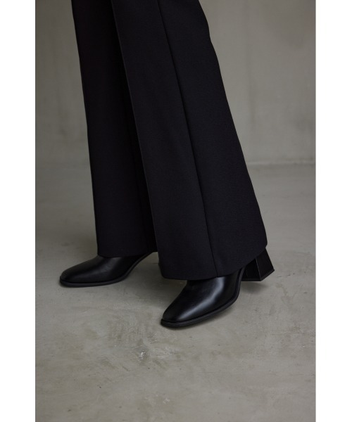 AZUL by moussy(アズールバイマウジー)の「カットジョーゼットフレアパンツ(その他パンツ・レディース・ブラック/ライトベージュ・SMALL/MEDIUM)」の11枚目の写真