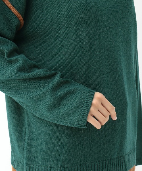 チチカカ（チチカカ）の「ウォッシャブルチロリーニットプルオーバー（ニット/セーター・レディース・イエロー/ブラック/アイボリー/グリーン・FREE）」の15枚目の写真