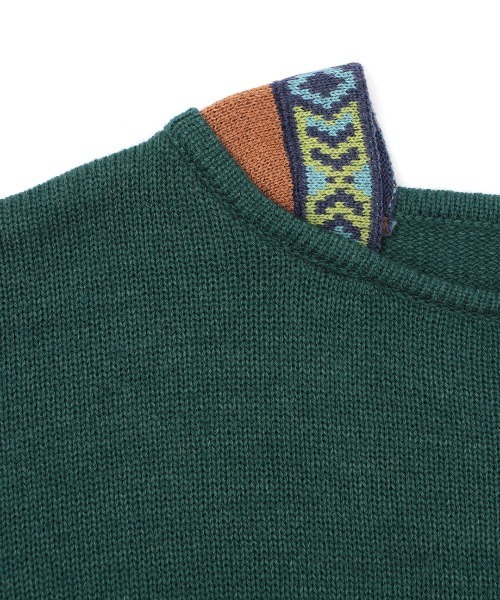 チチカカ（チチカカ）の「ウォッシャブルチロリーニットプルオーバー（ニット/セーター・レディース・イエロー/ブラック/アイボリー/グリーン・FREE）」の18枚目の写真