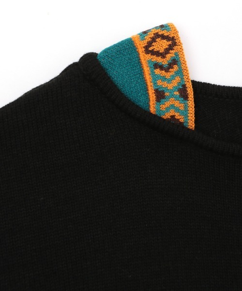 チチカカ（チチカカ）の「ウォッシャブルチロリーニットプルオーバー（ニット/セーター・レディース・イエロー/ブラック/アイボリー/グリーン・FREE）」の19枚目の写真