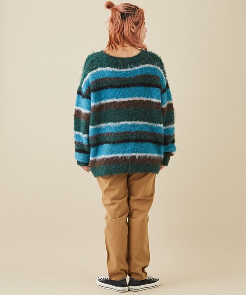 CUBE SUGAR（キューブシュガー）の「微起毛ツイルらくシュットパンツ（その他パンツ・レディース・レッド/ナチュラル/カーキ/ベージュ/チャコールグレー・S/M）」の20枚目の写真