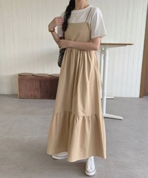 ティアードキャミワンピース