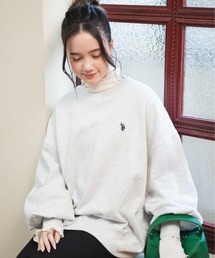 U.S. POLO ASSN.（ユーエスポロアッスン）の「∴WEGO/U.S. POLO ASSN.別注だぼそでワンポイントスウェット【WEB限定】（スウェット・メンズ）」