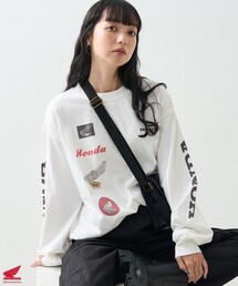 FREAK'S STORE | Honda プリント 長袖Tシャツ(Tシャツ/カットソー)
