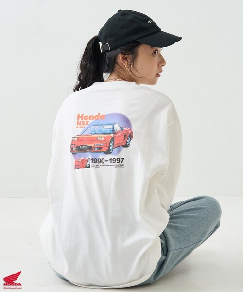 「FREAK'S STORE」 長袖カットソー フリ- オフホワイト レディース FREAK'S STORE 「FREAK'S STORE」 長袖カットソー フリ- オフ