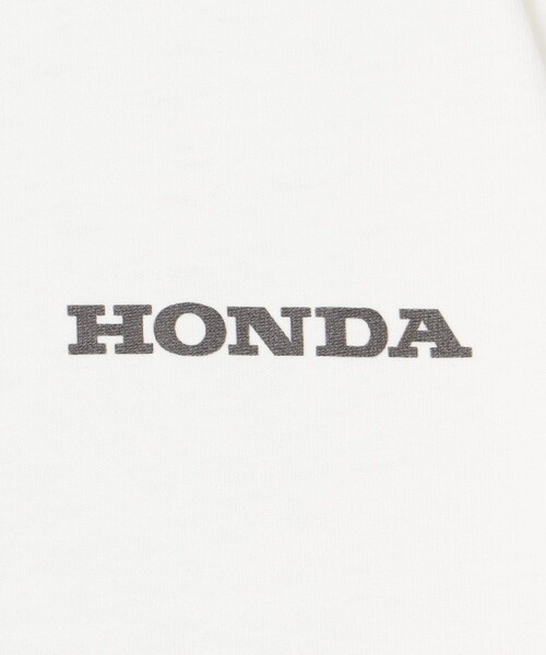 FREAK'S STORE(フリークスストア)の「Honda プリント 長袖Tシャツ(Tシャツ/カットソー・レディース・オフホワイト/ホワイト・フリ-)」の12枚目の写真