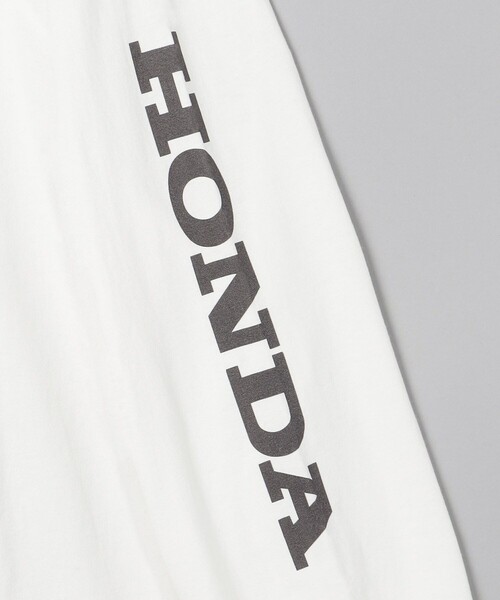 FREAK'S STORE(フリークスストア)の「Honda プリント 長袖Tシャツ(Tシャツ/カットソー・レディース・オフホワイト/ホワイト・フリ-)」の13枚目の写真