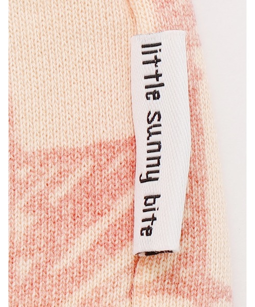Little sunny bite(リトルサニーバイト)の「《Little sunny bite》Checker sweat top(スウェット・レディース・ホワイト/ピンク/グリーン・SMALL)」の5枚目の写真
