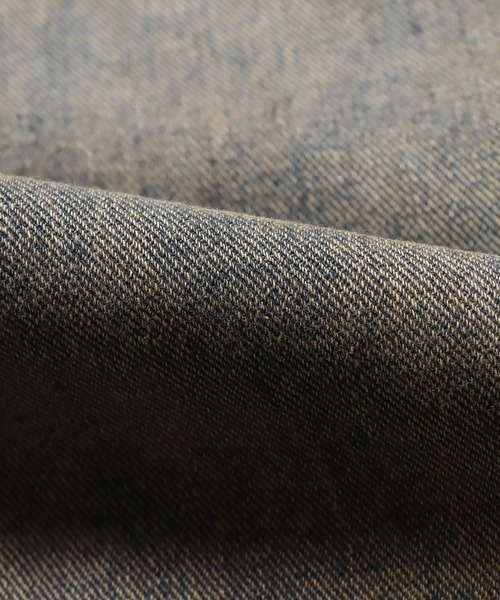 Chick（チック）の「▲Vintage Washed Ribbon Denim / ウォッシュ加工リボンデニムパンツ（デニムパンツ・レディース・ブルー・L/M/S）」の15枚目の写真