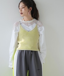 bohmal（ボマール）の「リバーシブルニットキャミビスチェ（キャミソール）」