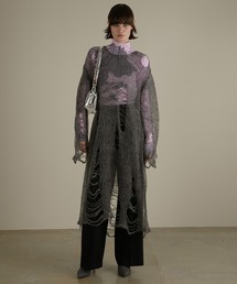 PRANK PROJECT | 【23WINTER PRE ORDER】モヘアダメージニットワンピ / Mohair Damaged Knit One Piece(ワンピース)