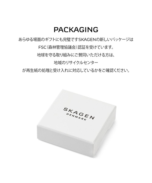 SKAGEN（スカーゲン）の「スカーゲン アクセサリー レディース ピアス ゴールド SKJ1782710（ピアス（両耳用）・レディース・ゴールド・FREE）」の5枚目の写真