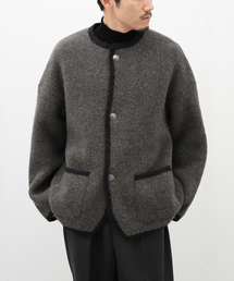 EDIFICE | 【STAPF / シュタップ】ROUNDNECK OVERSIZE TYROLEAN JACKET(その他アウター)