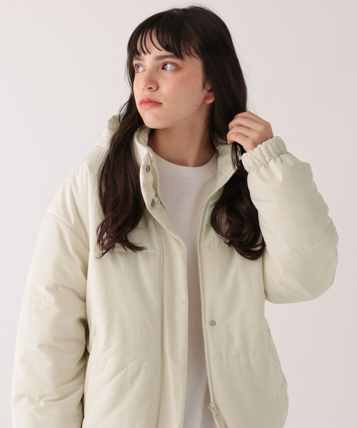 GLOBAL WORK（グローバルワーク）の「大人見え洗えるパファー/AND YUA ANY/193243（その他アウター・キッズ・ブルー/アイボリー/モカ/ブラック・150cm/160cm）」の19枚目の写真