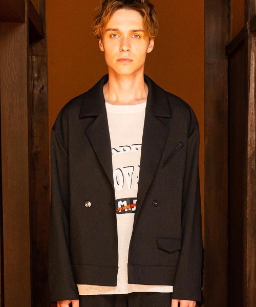 masterkey（マスターキー）の「mj9675-FEATHER-JK ジャケット（その他アウター・メンズ・ブラック/カーキ/ブルー・1/2）」の9枚目の写真