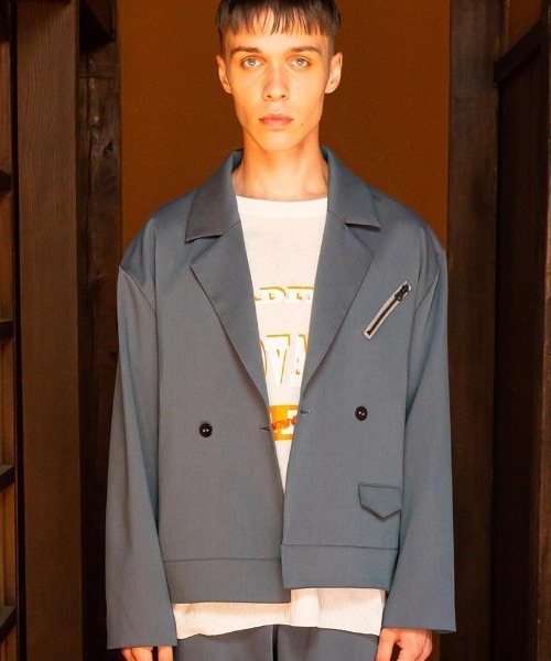 masterkey（マスターキー）の「mj9675-FEATHER-JK ジャケット（その他アウター・メンズ・ブラック/カーキ/ブルー・1/2）」の12枚目の写真