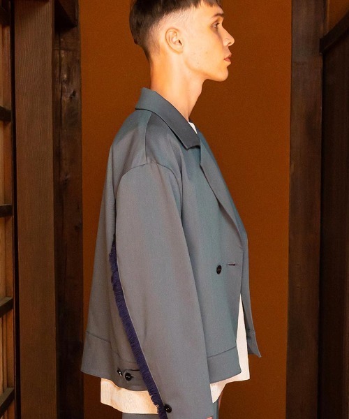 masterkey（マスターキー）の「mj9675-FEATHER-JK ジャケット（その他アウター・メンズ・ブラック/カーキ/ブルー・1/2）」の13枚目の写真