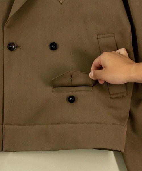 masterkey（マスターキー）の「mj9675-FEATHER-JK ジャケット（その他アウター・メンズ・ブラック/カーキ/ブルー・1/2）」の17枚目の写真