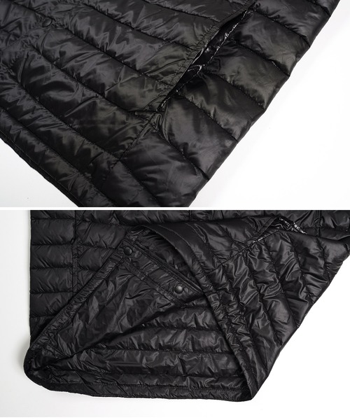 jiggys shop(ジギーズショップ)の「Vネックインナーライトダウンベスト(ダウンベスト・メンズ・ブラック・MEDIUM/LARGE/X-LARGE)」の3枚目の写真