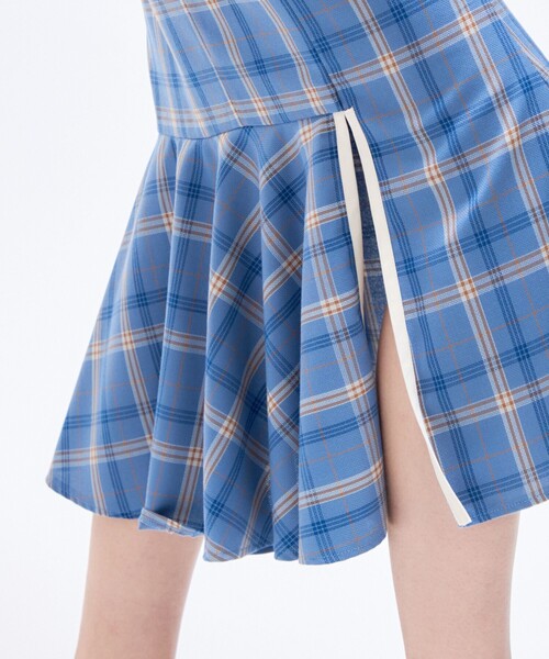 deicy デイシー チェックマーメイドスカート ロングスカート S DEICY（デイシー）の「チェックJQマーメイドスカート