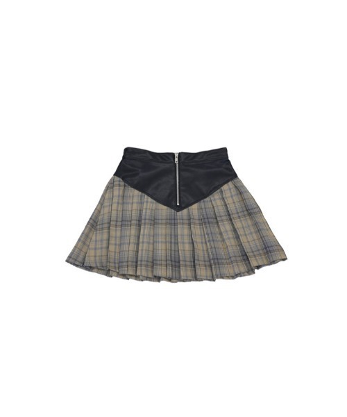 スカート Uenui check pleats skirt check pleats skirt（スカート）｜Uenui（ウニュイ） スカート