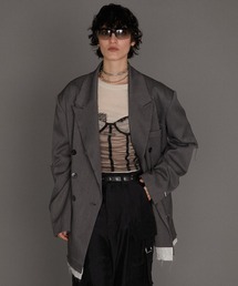 PRANK PROJECT | 【24SPRING PRE ORDER】ダメージオーバージャケット / Damaged Over Jacket(テーラードジャケット)