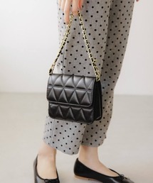 flower | レザーキルティングバッグ2(ショルダーバッグ)