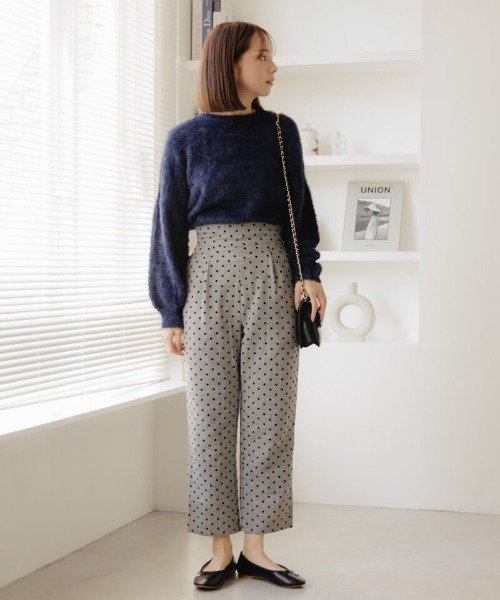 flower(フラワー)の「レザーキルティングバッグ2(ショルダーバッグ・レディース・ブラック/ホワイト・FREE)」の7枚目の写真