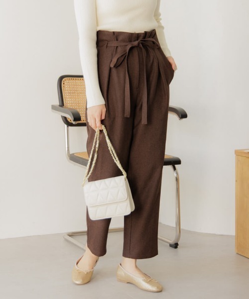 flower(フラワー)の「レザーキルティングバッグ2(ショルダーバッグ・レディース・ブラック/ホワイト・FREE)」の15枚目の写真