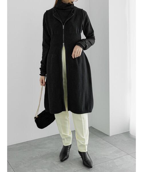 Te chichi（テチチ）の「ニットマルチロングジレ（ベスト）」 - WEAR