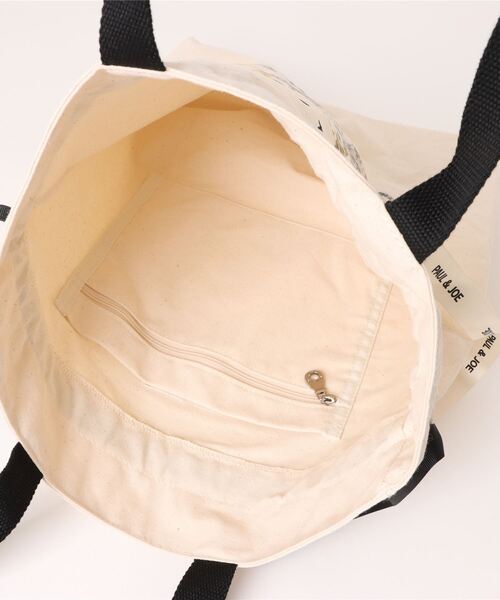 PAUL & JOE ACCESSOIRES(ポールアンドジョーアクセソワ)の「【PAUL & JOE ACCESSOIRES /ポール アンド ジョー アクセソワ 】 キャンバス・スリーキャッツ 巾着トートバッグ(トートバッグ・レディース・アイボリー/ブラック・FREE)」の15枚目の写真