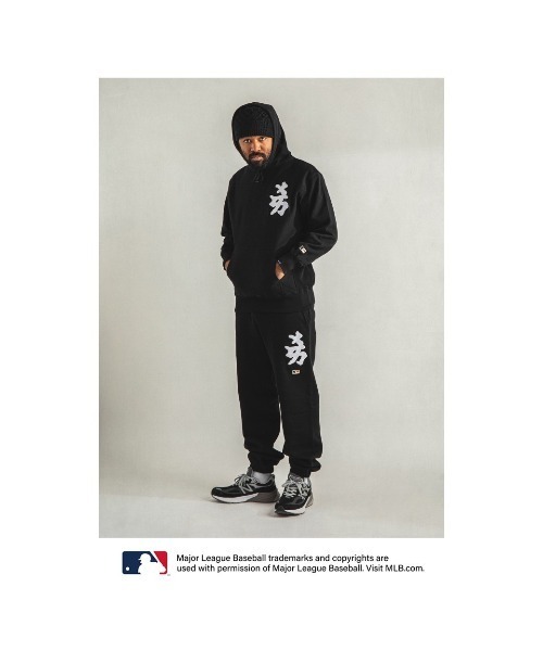 APPLEBUM(アップルバム)の「Cooperstown"NY Yankees" Sweat Parka(パーカー・メンズ・ブラック・MEDIUM/LARGE/X-LARGE/XX-LARGE)」の3枚目の写真