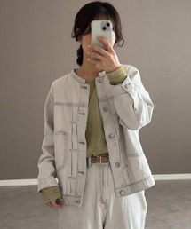 ノーカラー」に該当するデニムジャケットファッション通販 - ZOZOTOWN