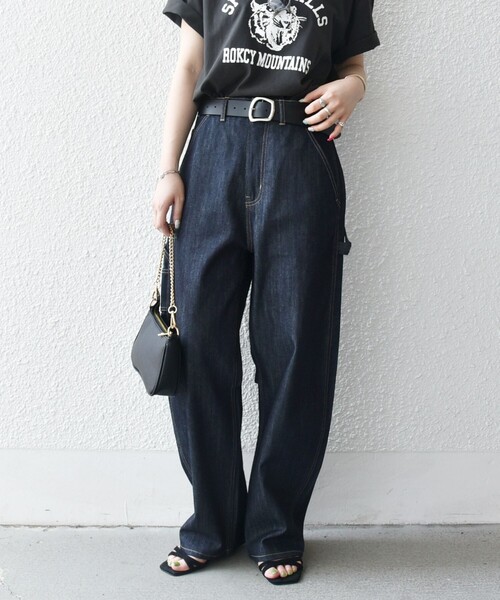 ブランド一覧 | ワールド オンラインストア SHIPS any: コクーンペインター デニムパンツ［SHIPS any DENIM パンツ