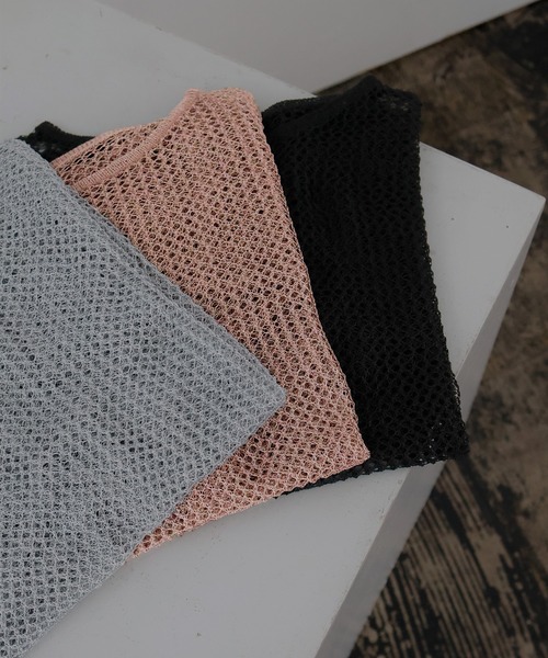 LIAN（リアン）の「ラメメッシュニットプルオーバー（ニット/セーター・レディース・ブラック/ピンク/シルバー・FREE）」の10枚目の写真