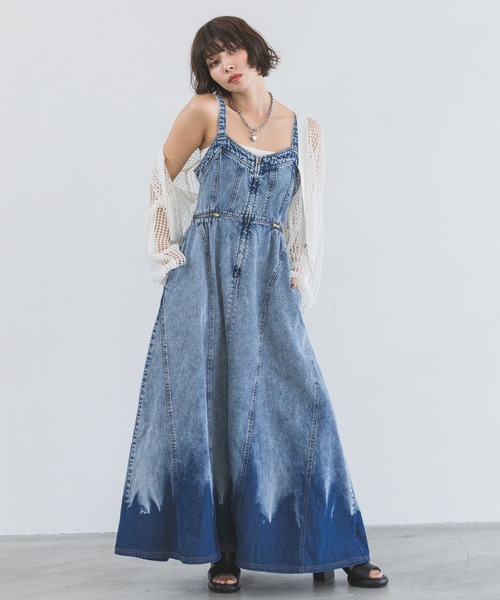 PAGEBOY(ページボーイ)の「ZIPメッシュカーディガン(カーディガン/ボレロ・レディース・ブラック/オフホワイト/グレー/コーラルピンク・FREE)」の6枚目の写真