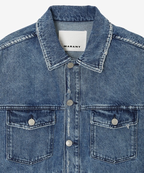 ISABEL MARANT(イザベルマラン)の「デニムジャケット(デニムジャケット・メンズ・ライトインディゴブルー・XL/L)」の8枚目の写真