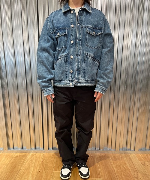 ISABEL MARANT(イザベルマラン)の「デニムジャケット(デニムジャケット・メンズ・ライトインディゴブルー・XL/L)」の2枚目の写真