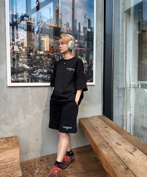kaoyorinakami(カオヨリナカミ)の「letter hs sweat pants / レターハートスウェットパンツ(スウェットパンツ・メンズ・グレー/ブラック・X-LARGE/LARGE/MEDIUM/SMALL/X-SMALL)」の9枚目の写真