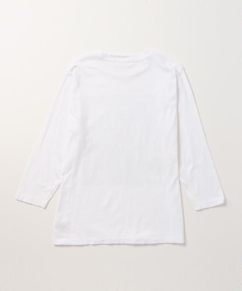 BEAMS BOY（ビームスボーイ）の「masacova! / 7分袖 プリントT（Tシャツ/カットソー・レディース・グレー/ホワイト・ONE SIZE）」の12枚目の写真