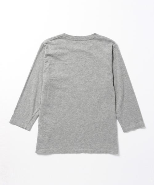 BEAMS BOY（ビームスボーイ）の「masacova! / 7分袖 プリントT（Tシャツ/カットソー・レディース・グレー/ホワイト・ONE SIZE）」の14枚目の写真